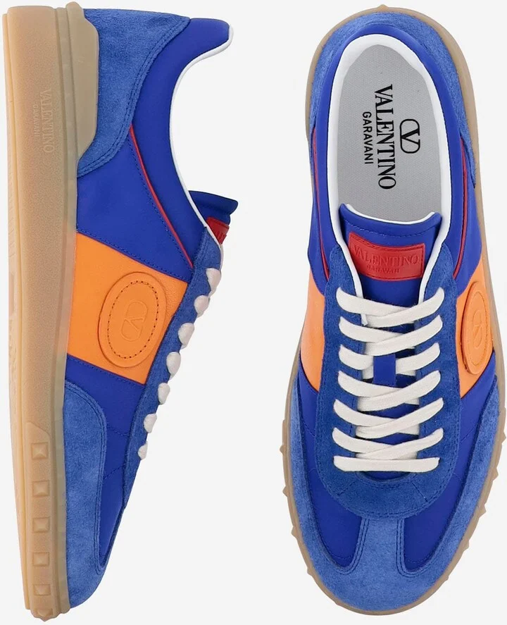 Upvillage Leather And Nylon Low Top Sneaker - Image 2
