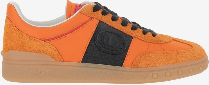 Upvillage Leather And Nylon Low Top Sneaker