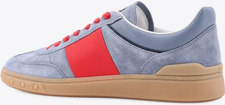 Upvillage Leather and Suede Sneakers - Image 2