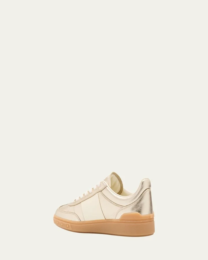 Upvillage Metallic Low-Top Sneakers - Image 3