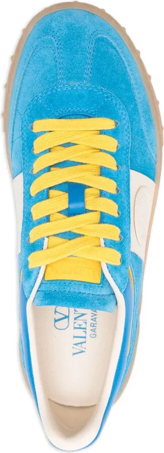 Upvillage panelled suede sneakers - Image 4
