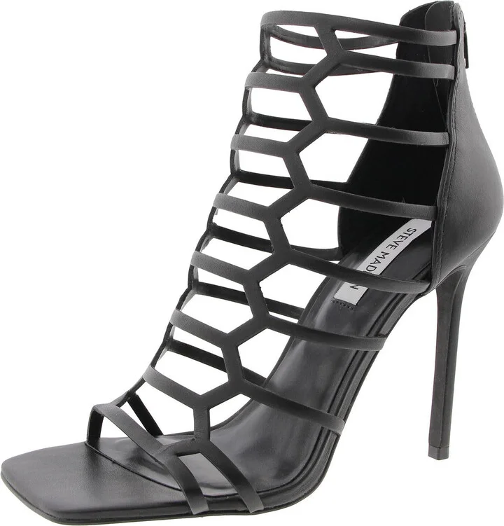 Upward Womens Zipper Leather Pumps