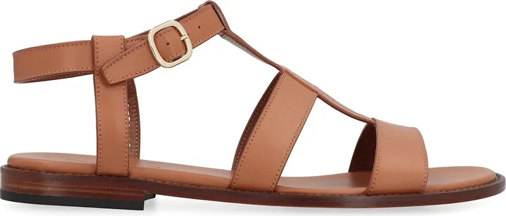 Urano Leather Sandals - Image 2
