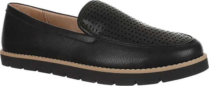 Urban 2 Womens Faux Leather Flat Loafers