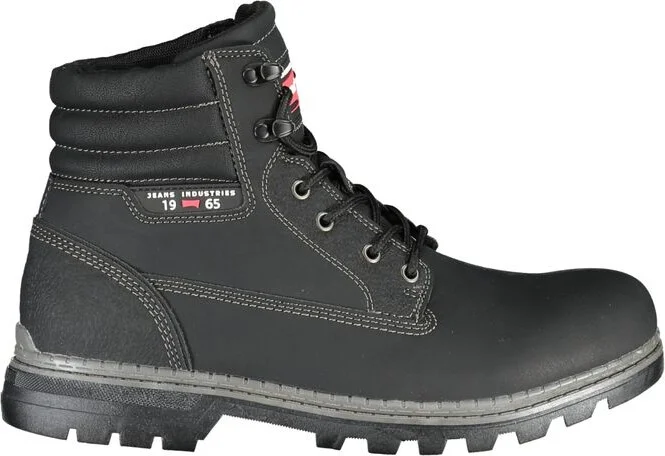 Urban Contrast Lace-Up Men's Boots