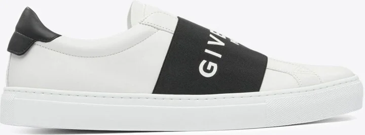 Urban Street Leather Slip-On Sneakers