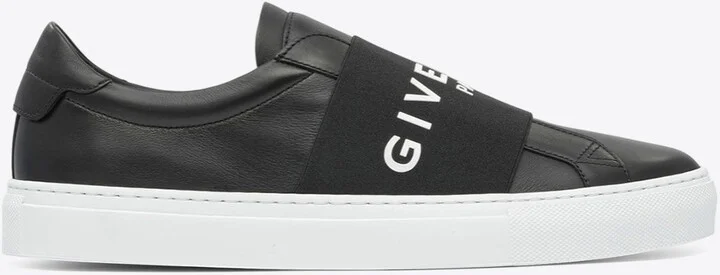 Urban Street Leather Slip-On Sneakers