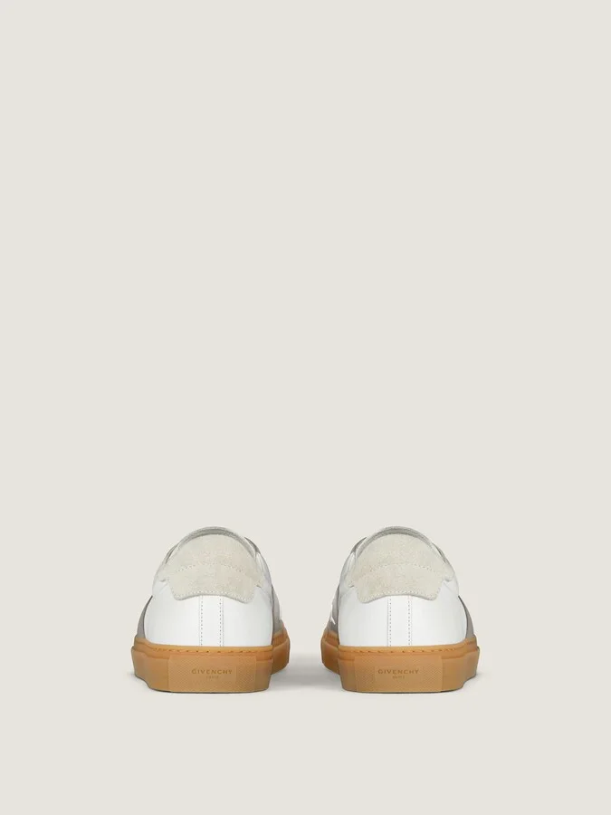 Urban Street sneakers in leather and suede with elastic - Image 5