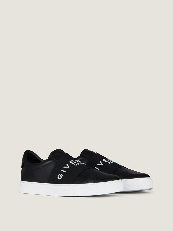 Urban Street sneakers in leather with elastic band - Image 2