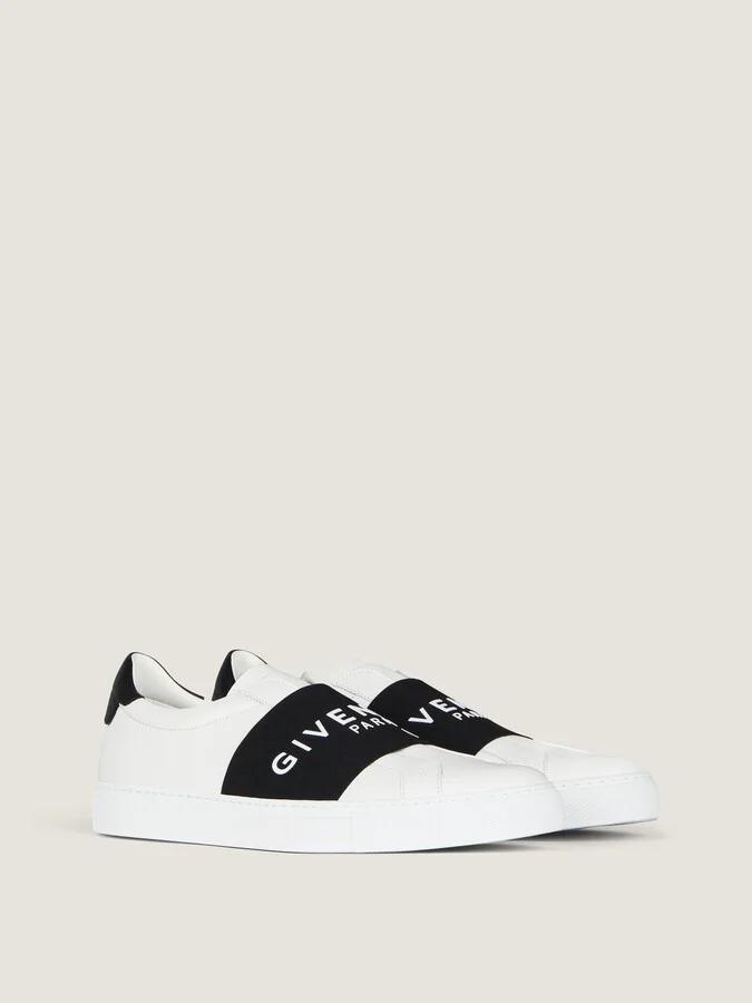 Urban Street sneakers in leather with elastic band - Image 6