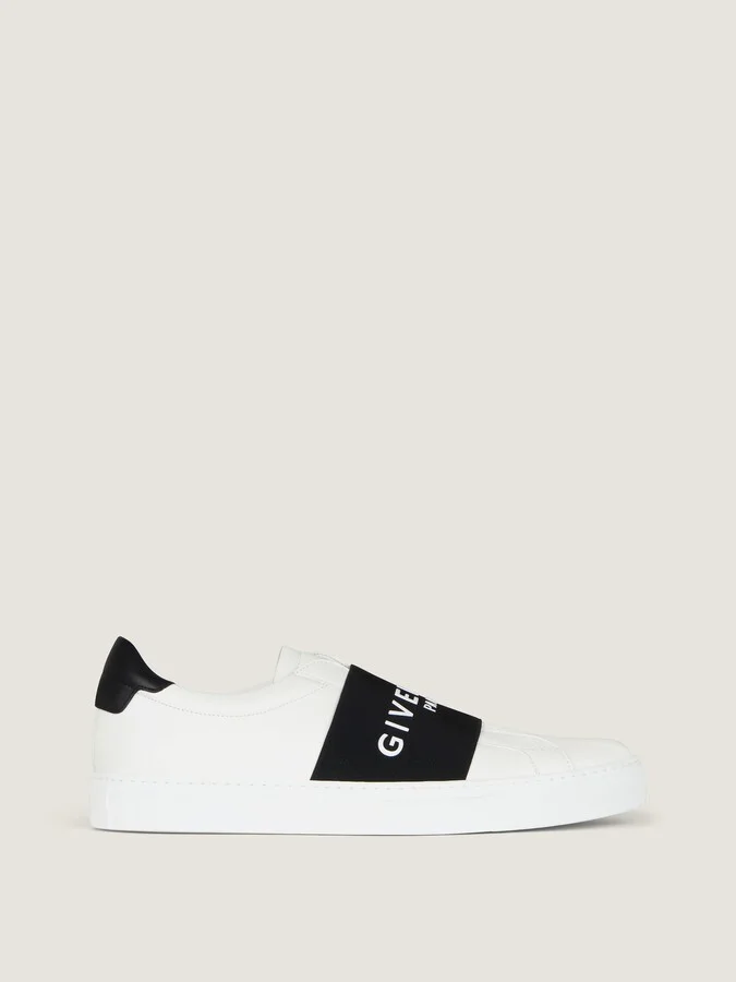 Urban Street sneakers in leather with elastic band - Image 7