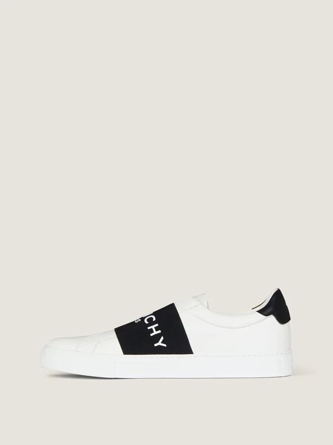 Urban Street sneakers in leather with elastic band - Image 8