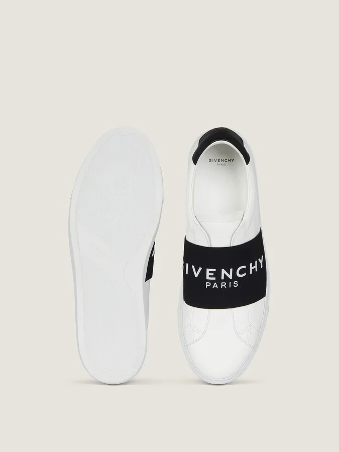 Urban Street sneakers in leather with elastic band - Image 9