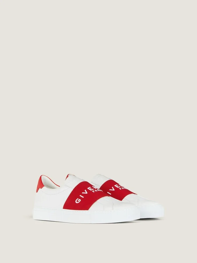 Urban Street sneakers in leather with elastic band - Image 2