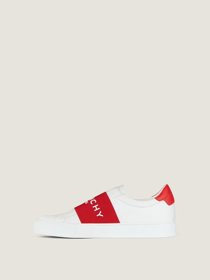 Urban Street sneakers in leather with elastic band - Image 3