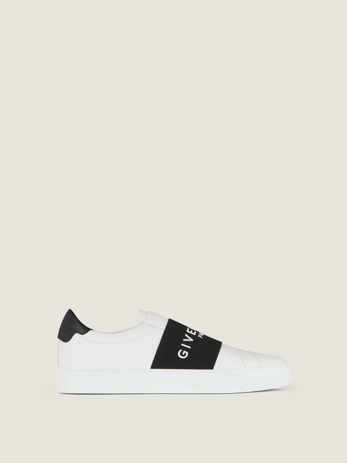 Urban Street sneakers in leather with elastic band - Image 7