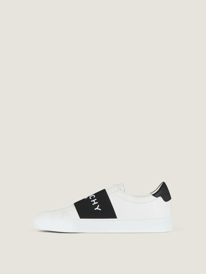 Urban Street sneakers in leather with elastic band - Image 8