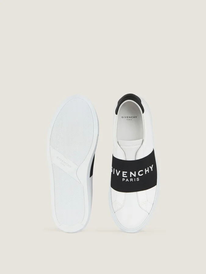 Urban Street sneakers in leather with elastic band - Image 9