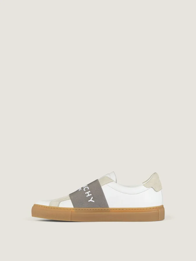 Urban Street sneakers in suede with elastic band - Image 3