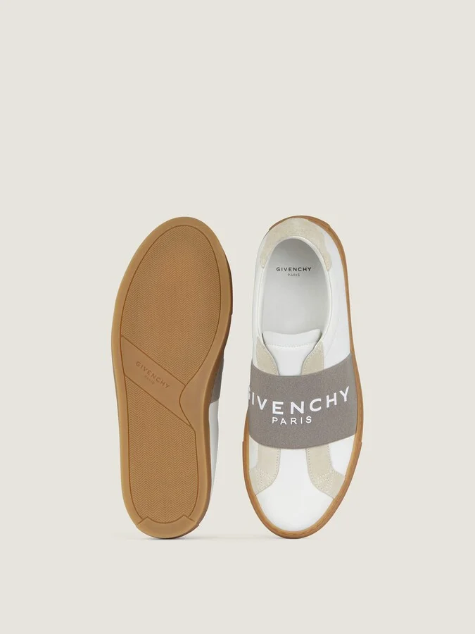 Urban Street sneakers in suede with elastic band - Image 4