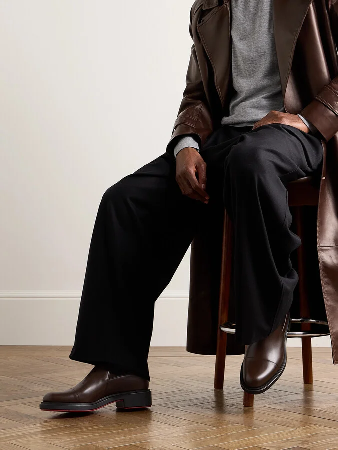 Urbino Leather Chelsea Boots - Image 2