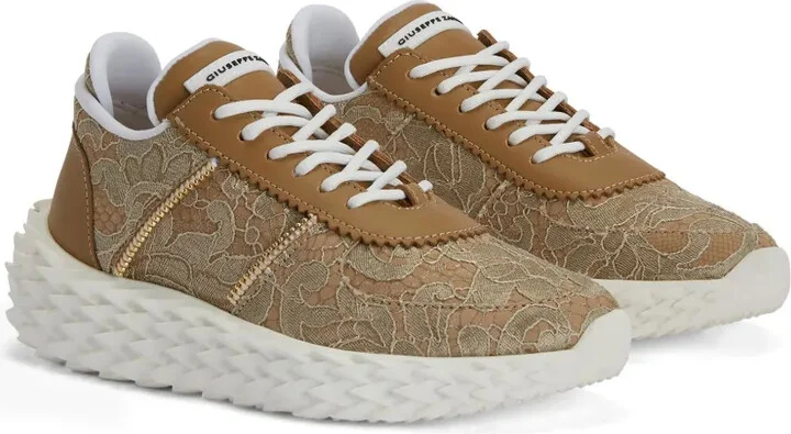 Urchin lace-overlay sneakers - Image 2