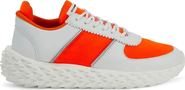 Urchin panelled sneakers