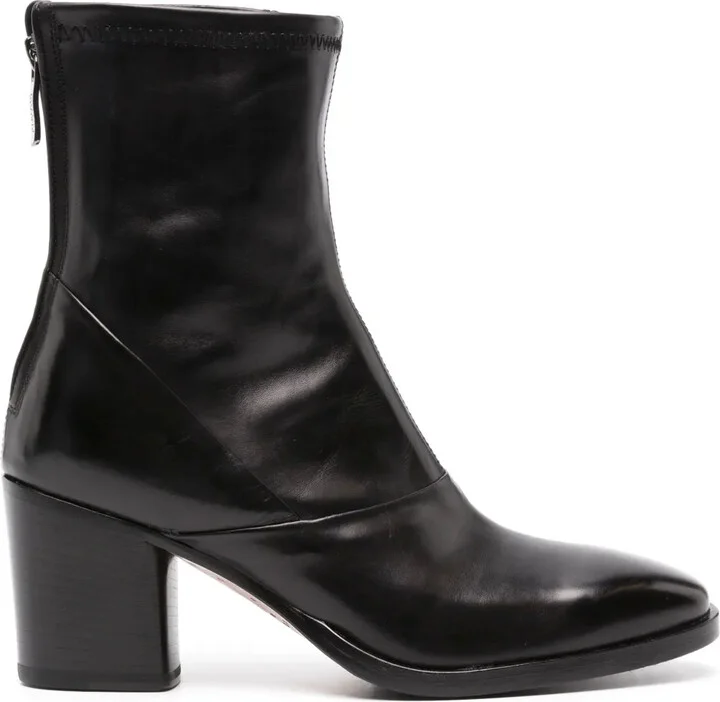 Ursula 70mm leather ankle boots