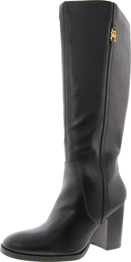 Ursy Womens Zipper Knee-High Boots