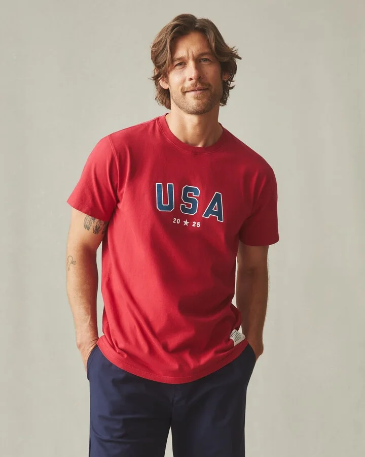USA Tee - Savvy Red - Image 2