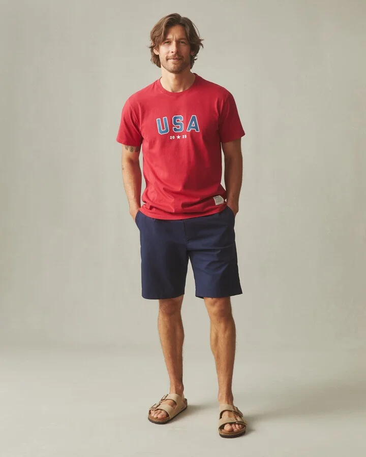 USA Tee - Savvy Red - Image 6