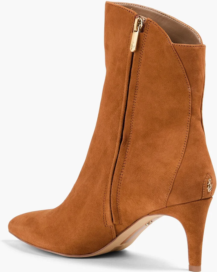 Usha suede ankle boots - Image 3