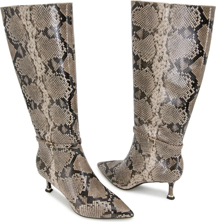 Utah Pointed Toe Knee High Boot - Image 8