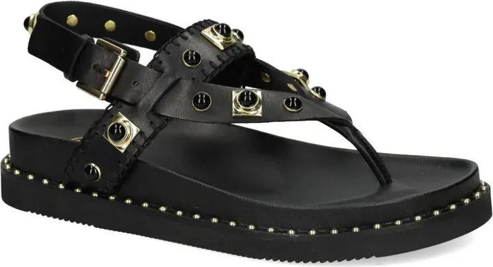 Uteca stud-embellished leather sandals - Image 2