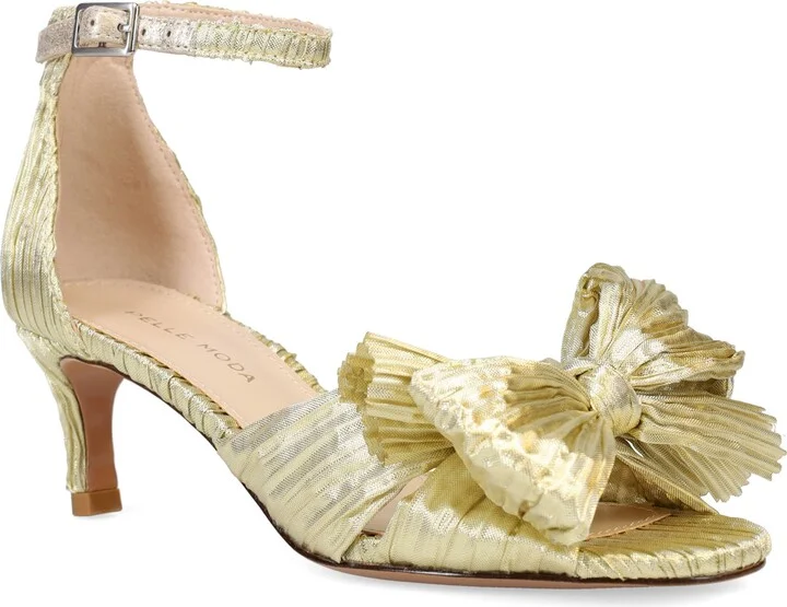 Utika Ankle Strap Kitten Heel Sandal