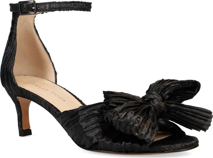 Utika Ankle Strap Kitten Heel Sandal