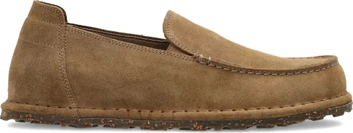 Utti suede slip-on shoes