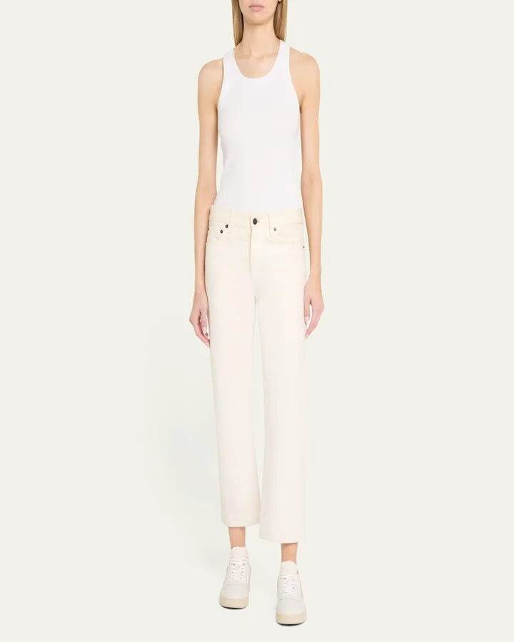 V-10 Bicolor Leather Low-Top Sneakers - Image 6