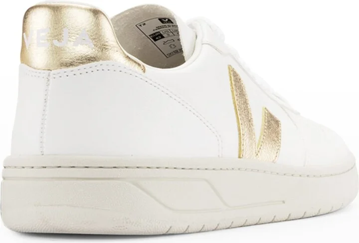 V-10 Bicolor Metallic Low-Top Sneakers - Image 3