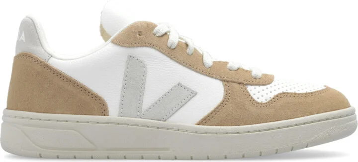 ‘V-10 Chromefree Leather’ Sneakers, , - Beige