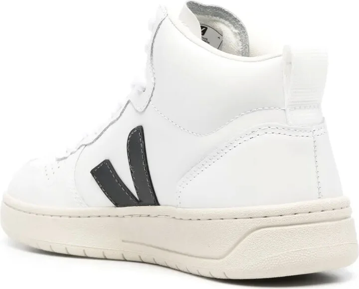 V-10 high-top leather sneakers - Image 3