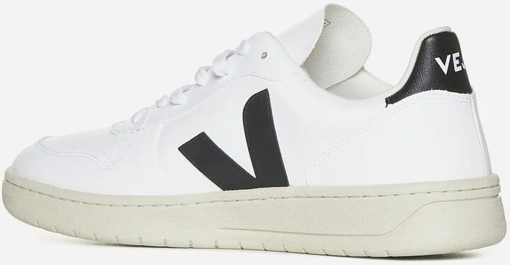V-10 Leather Sneakers - Image 4