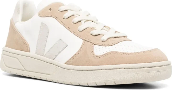 V-10 panelled lace-up sneakers - Image 2