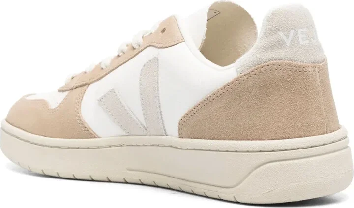 V-10 panelled lace-up sneakers - Image 3