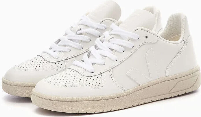 V-10 VX0201270A Sneakers Women's White Leather Low Top Comfort Casual Shoes