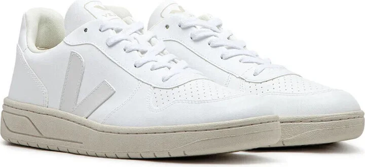 V-10 VX0702892B Sneaker Men's EU 43 White Lace Up Comfort Trainer Shoes