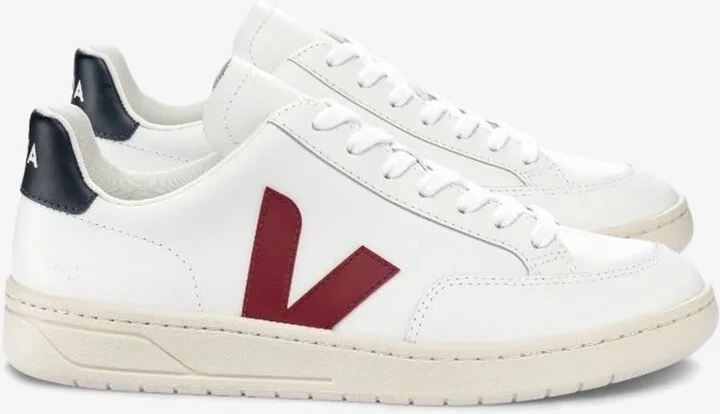 V-12 Leather Low-Top Sneakers