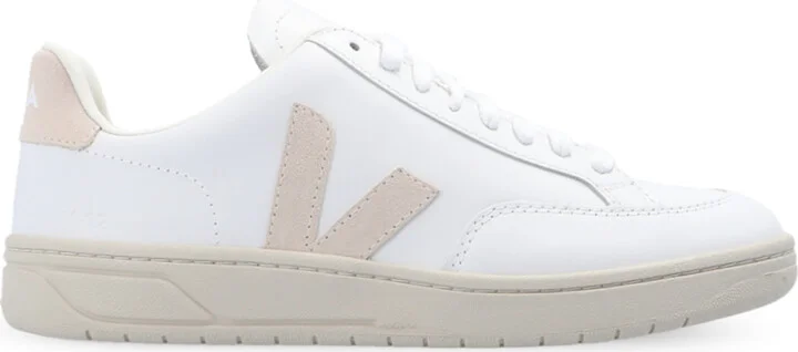 ‘V-12 Leather’ Sneakers, , - White