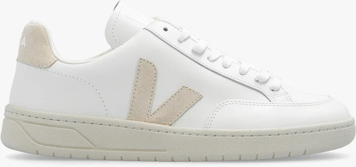 ‘V-12 Leather’ Sneakers, , - White