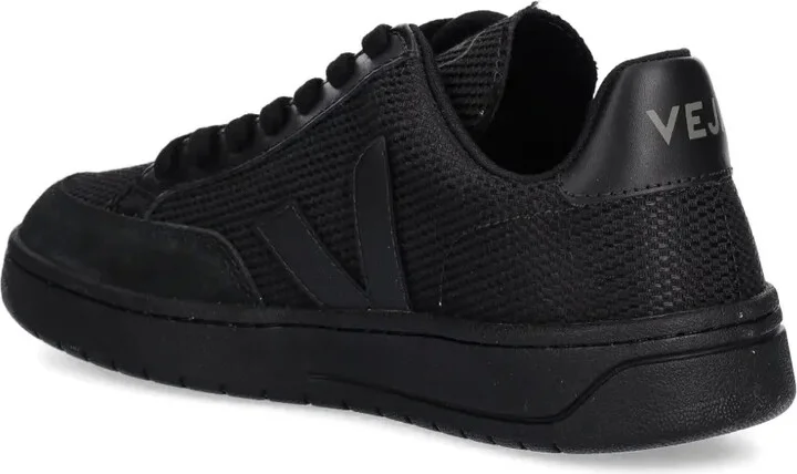 V-12 mesh-panel suede trainers - Image 3